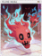 4439 - Flame Skull Card (Flame Skull Card)