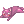 5232 - Pink Drooping Cat (Pink Drooping Kitty)